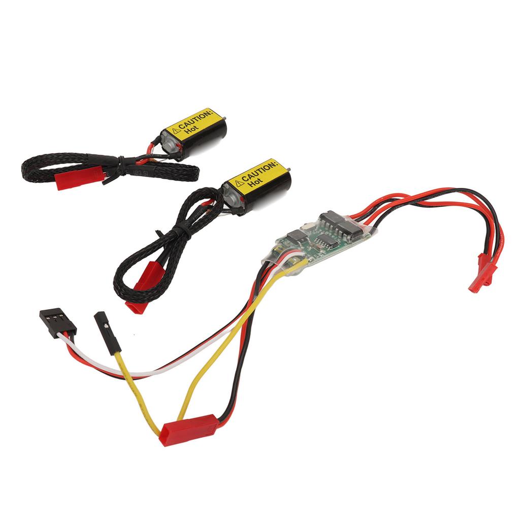 Electric Speed Controllers Dual Way Bidirectional 10A ESC Speed Control for RC Model Ship Tank