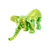 14,5 см Статуэтка слона с 3D-печатью со случайным градиентом, поделка своими руками, фигурка животного с подвижным суставом, украшение слона, настольный декор