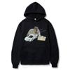 Funny Ok I Pull Up Capybara Print Hoodie Men's Fashion Casual Oversized Hooded Sweatshirts Gothic Pullovers Clothes for Teens