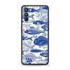 Синий чехол для телефона с изображением морской рыбы для Oppo Reno 13 12 11 10 7 F Find X5 X6 A98 A80 A79 A78 A57 A54 A31 A17 Pro 5G Мягкий чехол из ТПУ Capas