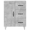 Highboard Concrete Grey 69.5 x 34 x 180 cm Particleboard
