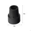 5x Crutch Tips Sturdy Accessories High Performance Walking Stick Rubber