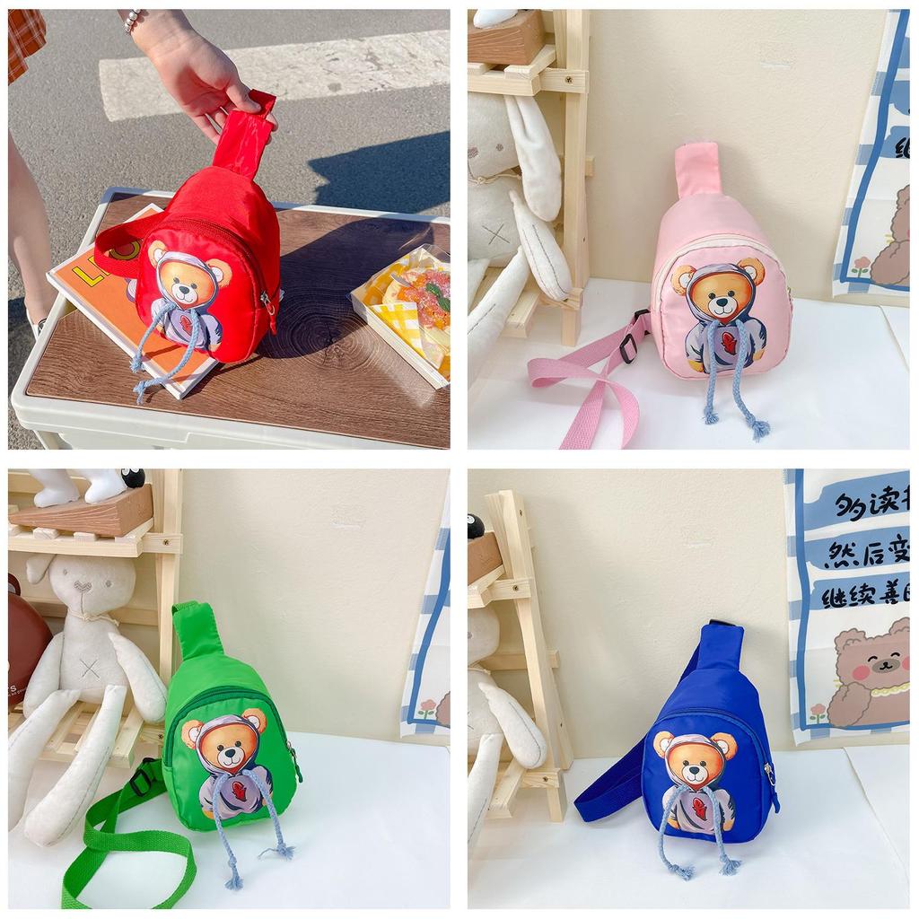 Детская сумка кроссбоди «Мишка» из ткани Оксфорд для повседневного использования детьми