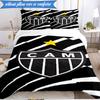 3PCS Love For Atlético  Printed Soft Bedding Set,Including 1pc Duvet Cover And 2pcs Pillowcases Perfect for Bedroom, Dormitory, Fan gift