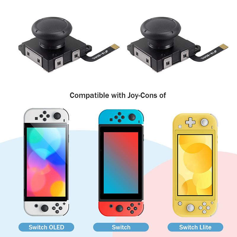 1 шт. Джойстик на эффекте Холла для Switch/Lite/Oled Joycon Аналоговый стик для большого пальца Без дрифта Магнитный стик Холла