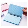 Simple Lined Spiral Notebook With Colorful Pages,Tearable Binding,Office Supplies Journal Diary Stationery Back To School