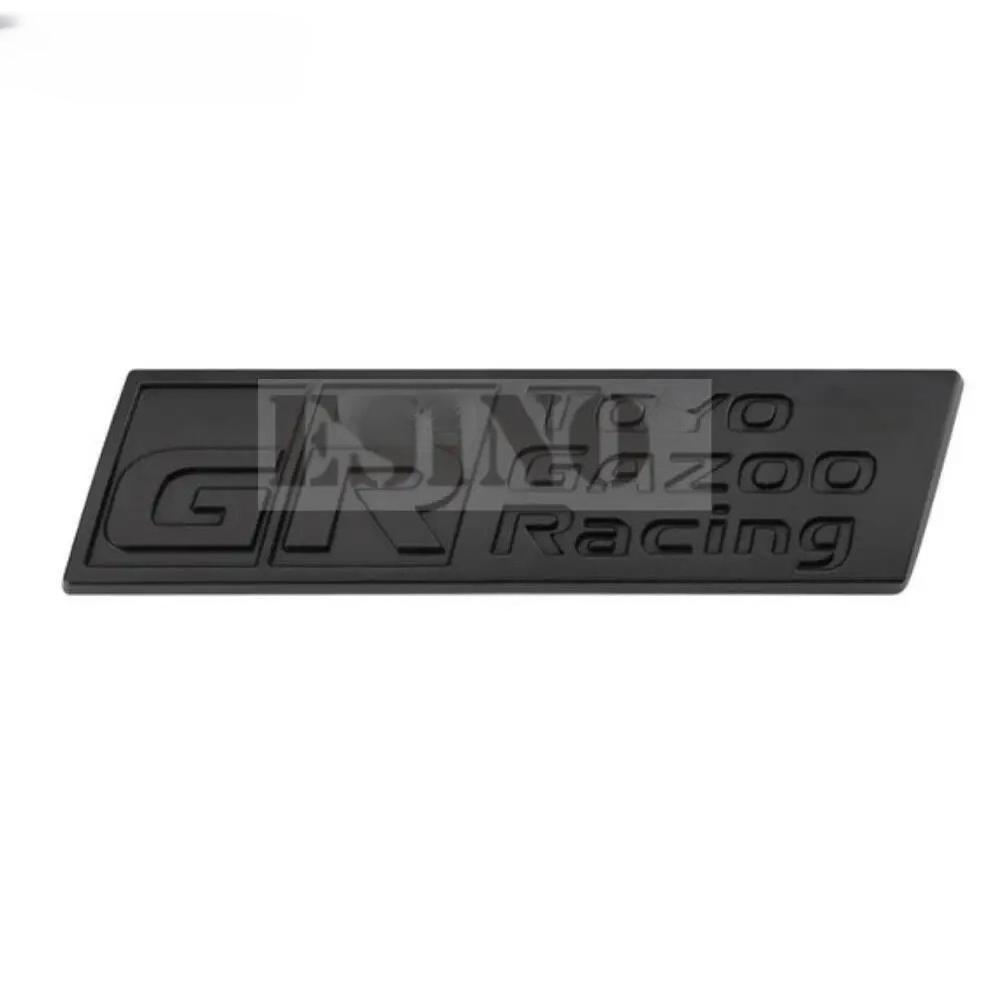 1 шт. Автомобильный стайлинг Gazoo Racing GR 3D Значок из цинкового сплава для решетки радиатора автомобиля Металлическая эмблема Наклейка для Supra AE86 GT86 Corolla