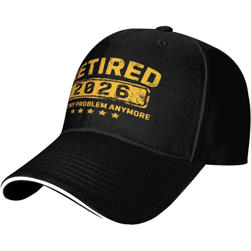 Retired Not My Problem Anymore Baseball Cap Funny RetireUnisext Gift Adjustable Polyeste Cap