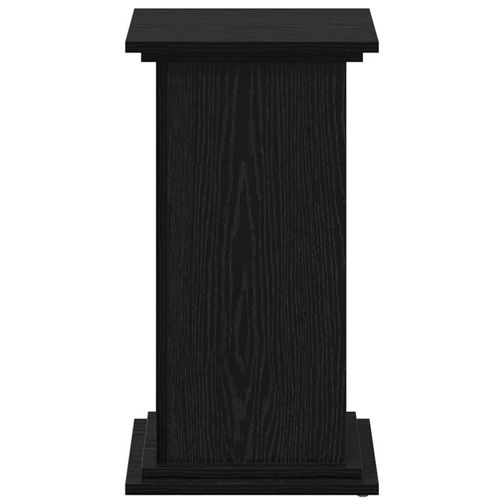 Plant Stand Black Oak Effect 33 x 33 x 60 cm