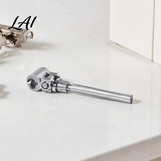 Hinge Adjustment Tool Door Wrench Precision Cabinet & Alignment Tool Residential Pin Removal Heavy-duty Repair Stainless Steel Rust-Proof