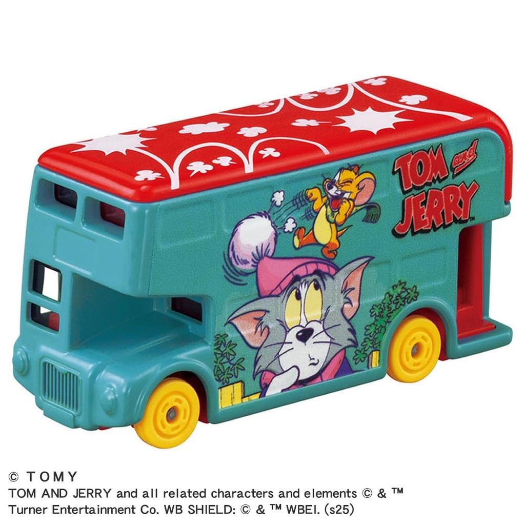 TAKARA TOMY Tomica Dream Tomica SP Том и Джерри Автобус в обертке Миниатюрная модель автомобиля Игрушка для детей от 3 лет (синий)
