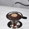 Holder Reusable Stainless Steel Drip Tools Coffee Filter Pour Over Coffee Dripper Cone Strainer