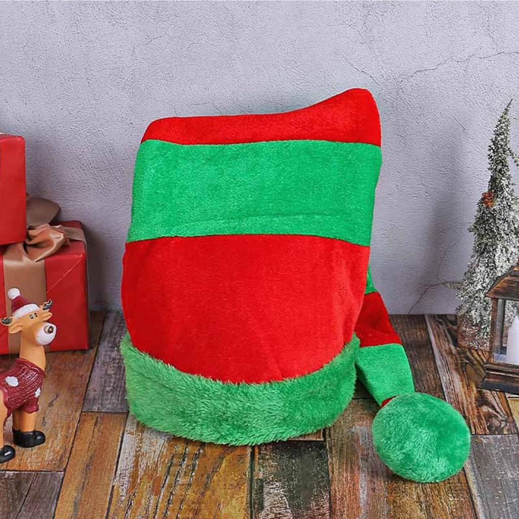 Рождественская декоративная шляпа, креативная шляпа Санты, длинная рождественская шляпа для создания атмосферы вечеринки