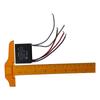 2pcs Plastic 3 Speed Fan Switch Black Speed Regulating Capacitor  Worker