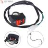 1PC Motorcycle Switch Hazard Light Switch Button Electric Vehicle Double Flash Warning Emergency Lamp Signal Flasher