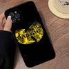 Модные тренды WU-T-TANG CLANs Для iPhone 17 16 15 14 11 12 13 Pro Max Plus Чехол Милый Арт Чехол для Телефона