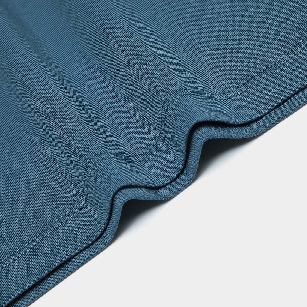 Fila Basic Minimalist Sports Fitness Cool Feeling Round Neck Short Sleeve T-Shirt Men Tops Tea-Blue A11M331114F-DB