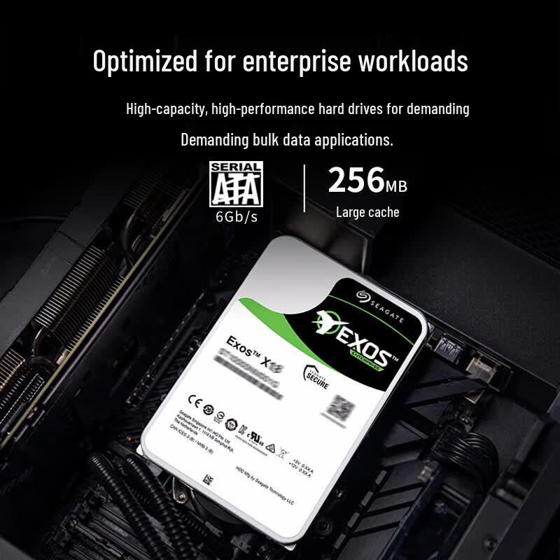 Seagate Exos 7E8 Enterprise 16TB SATA Hard Drive
