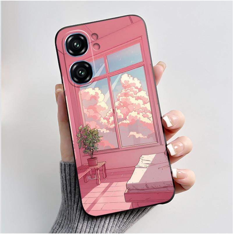 Чехол для телефона Oukitel C58 Pro Чехол для телефона Эстетичный Роскошный Милый Крутой Мальчики Девочки Мягкий силикон Задняя крышка OukitelC58 C58 C58Pro Корпус