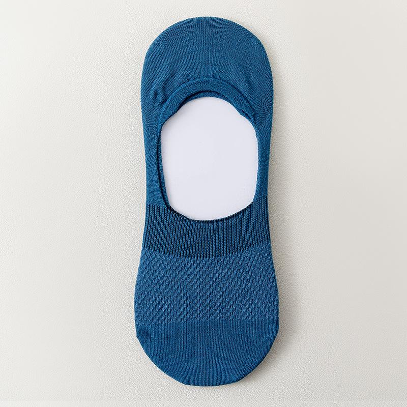 Мужские весенне-летние тонкие носки-следки 5A с антибактериальным дезодорирующим эффектом