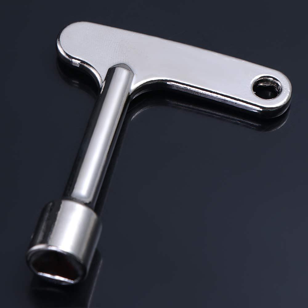 Universal Triangle Key Lock Zinc Zinc Zinc Alloy Spanner Key Utility Service Electric Cabinet keys Doors