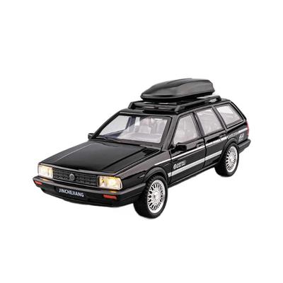 1/32 Volkswagen Santana Универсал Сплав Модель Маслкара Звук и Свет Инерционный Детская Игрушка Коллекционные Предметы Подарок на День Рождения