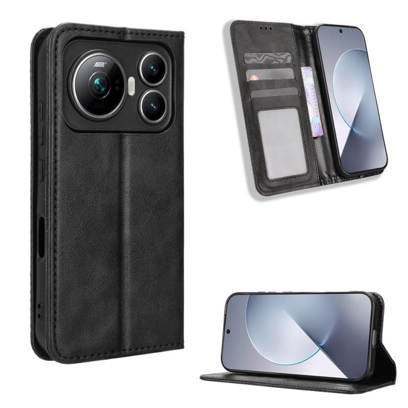 Honor Magic 9 Pro Max Case with Card Holder,Leather Wallet Case with Flip Card Slots, Kickstand & Magnetic Closure for Honor Magic 9 Pro Max