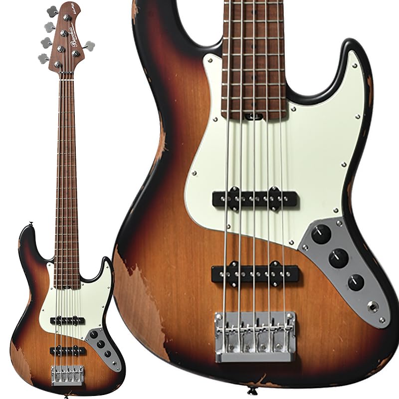 BACCHUS Global Series Electric Bass WL5-AGED/RSM 3TS-AGED 5-string