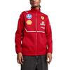 Puma Мужская мягкаяshell куртка на молнии X Scuderia Ferrari 2025 Командная 763940-01