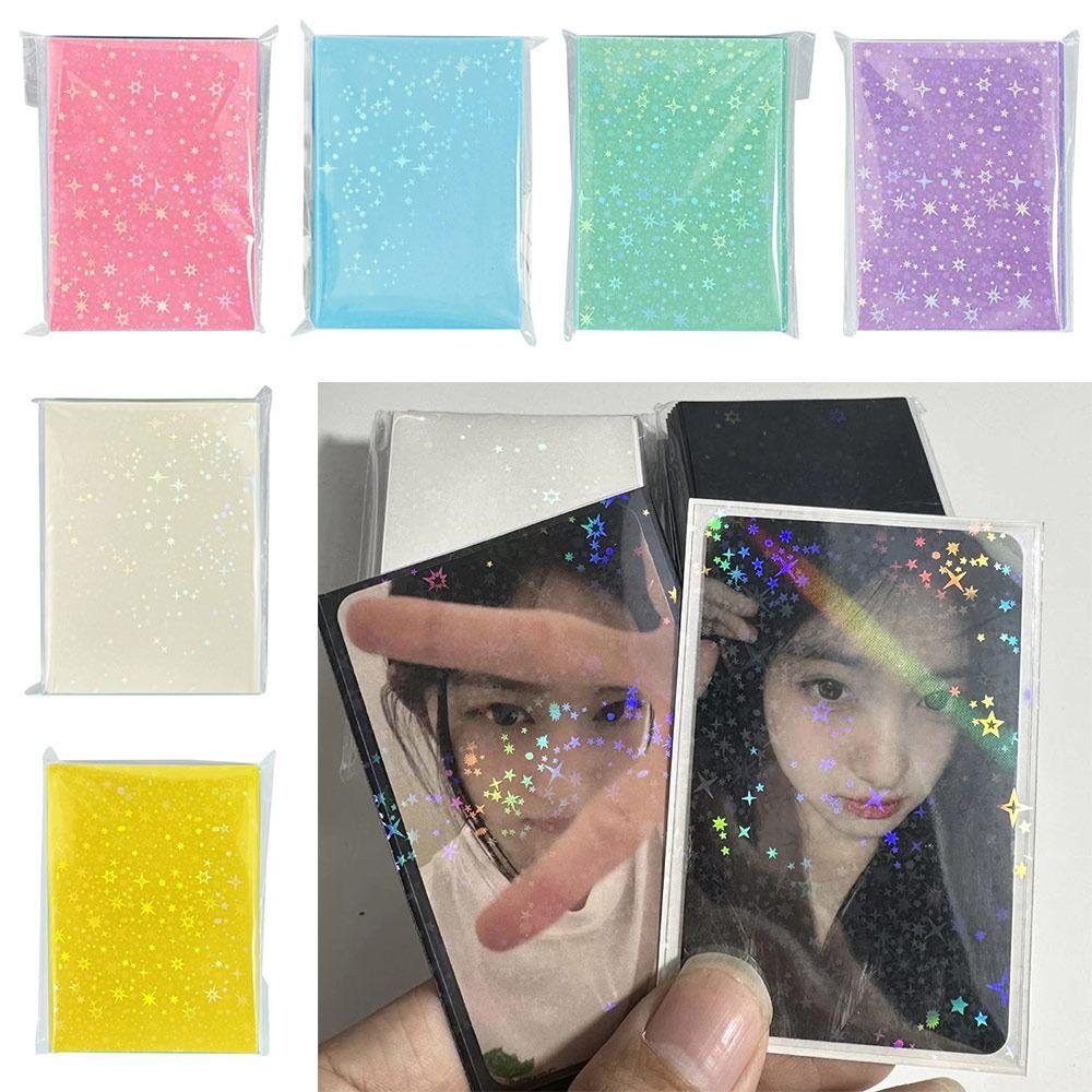 61x91mm Card Film 3 Inch Photocard Holographic Protector Card Holder Card Display