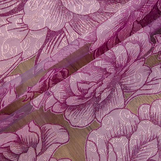 Домашняя дверь, окно, балкон, современная роскошная прозрачная тюль-вуаль с цветочным принтом, занавеска