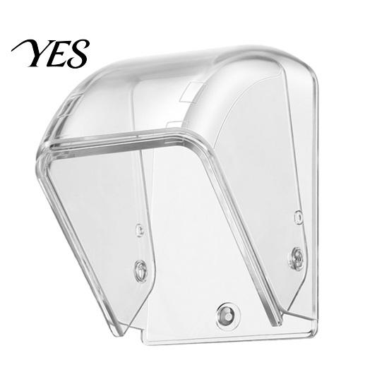 Outdoor Doorbell Shield Weatherproof Cover, Transparent Rain for Wireless PC Case Outdoor, Waterproof Protective Wall Mounted Bell Guard