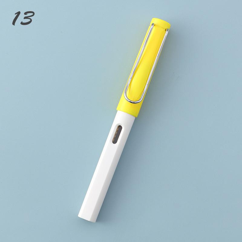 25 цветов, авторучка из алюминиевого сплава, классическая чернильная ручка для бизнеса, офиса, 0,38/0,5 мм