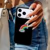 Неоновый чехол для телефона iPhone 17 Air 14 15 13 12 Max Чехол для Apple 16e 11 Pro Max Plus Coque