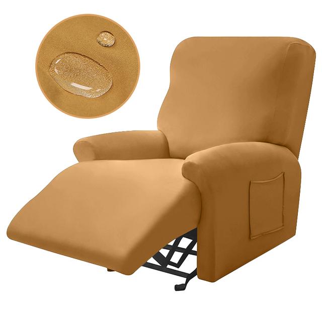 Водонепроницаемая ткань, однотонный чехол на кресло из полиэстера для гостиной, чехол для кресла, чехол для кресла, чехол для дивана