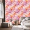 Wallpaper Ink coral, powder pink and peach 50x1000