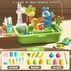 Electric Circulation Water Outlet Dishwasher Kitchen Wash Basin Set Play House Fishing Children'S Water Toys