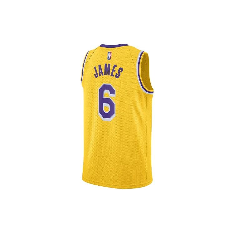 Nike x NBA LA Lakers Jerseys 'LeBron James 6' Men's CW3669-738