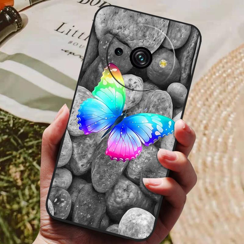 Чехлы для Oukitel C59 Pro Мягкий чехол Милый принт с кошкой Силиконовый чехол для Oukitel C59 Pro Чехол Oukitel C59Pro Полностью защитный Funda