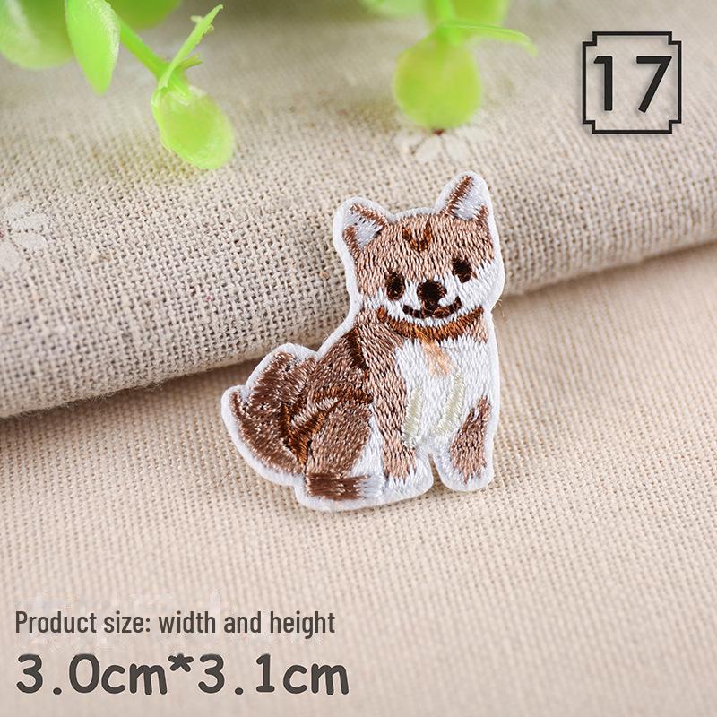 Очаровательная нашивка с изображением маленького животного для детской одежды