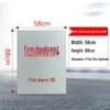 Acrylic & Aluminum-Plastic Fire Hydrant/Extinguisher Box Door Panels