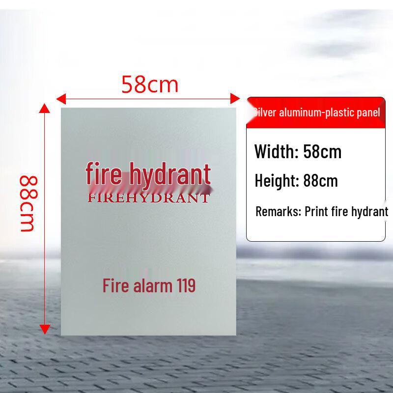 Acrylic & Aluminum-Plastic Fire Hydrant/Extinguisher Box Door Panels