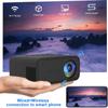 YT500 LED Mobile Video Mini Projector Home Theater Media Player Kids Gift Cinema Wired Mulitscreen Projector For Iphone Android
