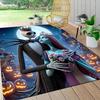 Nightmare Before Christmas Romance Carpet Rug Soft Washable Anti Slip Home Living Room Sofa Mats Personalized Christmas Rug