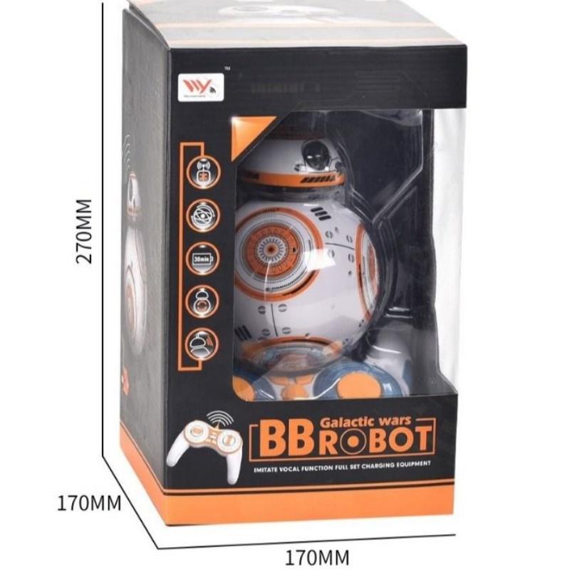 Hot Smart Remote Control Bb 8 Robot 2.4g Remote Control Doll Spherical Toys Robot Model For Gift