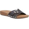 Fit Flop Womens/Ladies Leather Buckle Detail Sliders