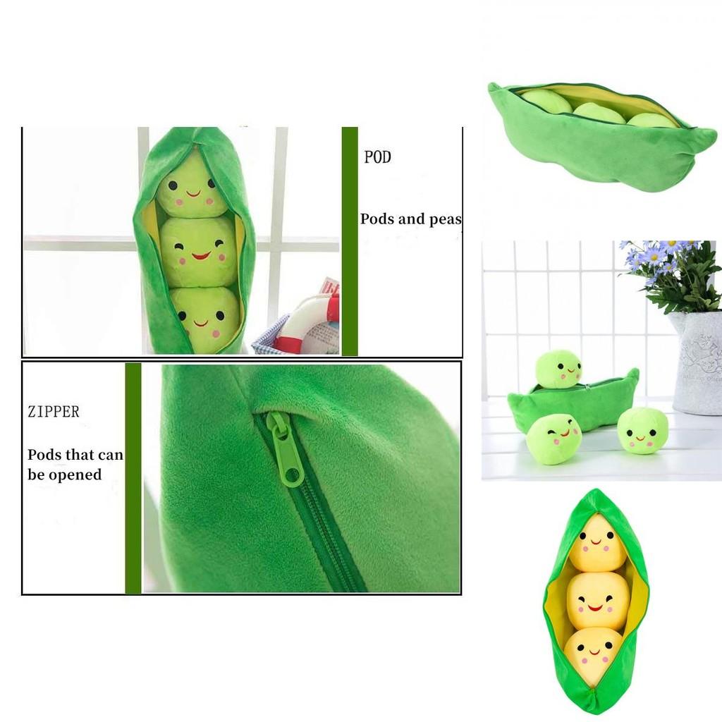 Adorable Pea Plush Doll Perfect Gift For Children's Playtime And Bedtime