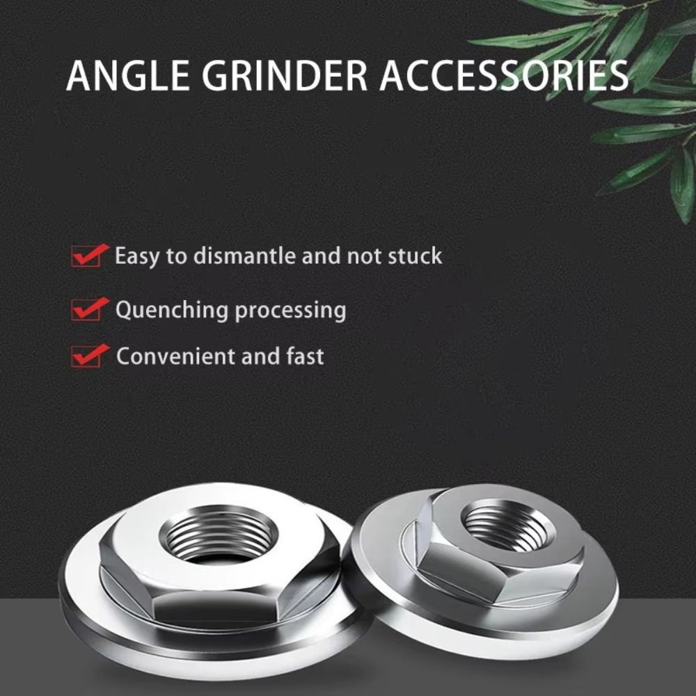 Прочная прижимная пластина угловой шлифовальной машины Прочная шестигранная гайка прижимная пластина угловой шлифовальной машины
