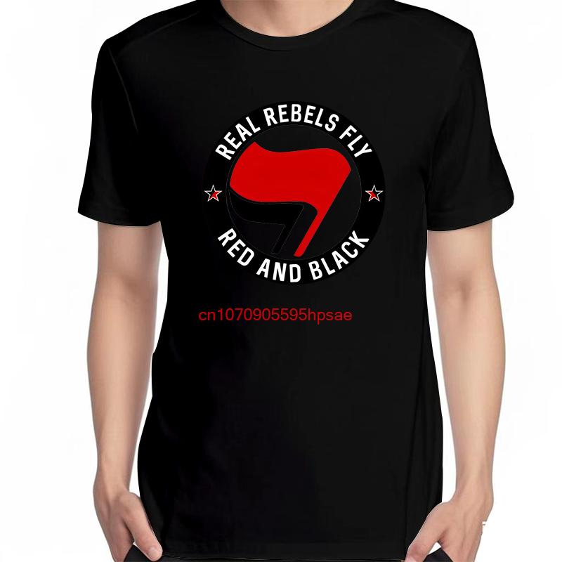 Unisex Cotton Graphic Tshirt Real Rebels Fashion Summer New Print Short Sleeve Unisexs Shirt Casual Streetwear