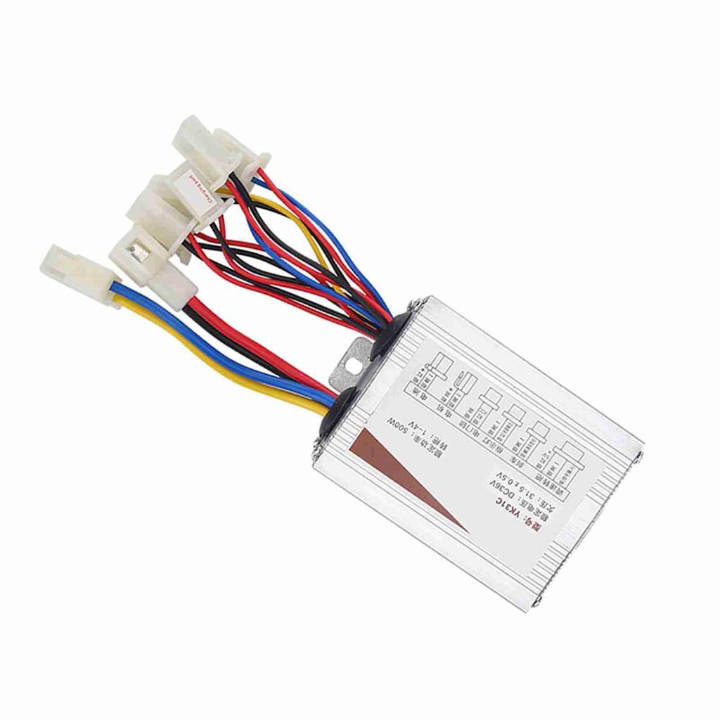 36 В 500 Вт Мотор Щеточный Блок Контроллера для Электрического Велосипеда Скутера Электровелосипеда